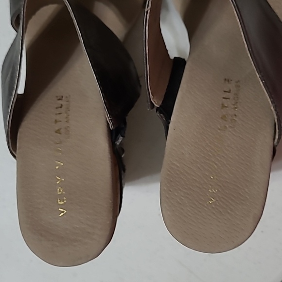 Very Volatile pewter wedges size 10 - Picture 8 of 11